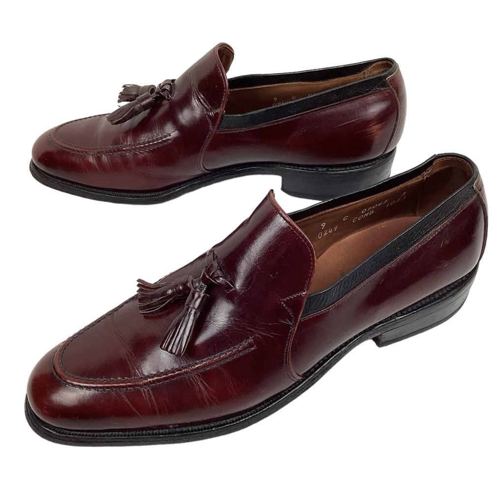 Allen Edmonds Ethan Leather Tassel Loafers Dress Shoes